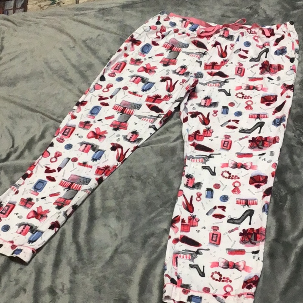 ALL THINGS GIRLEY FLANNEL PJ PANTS XL